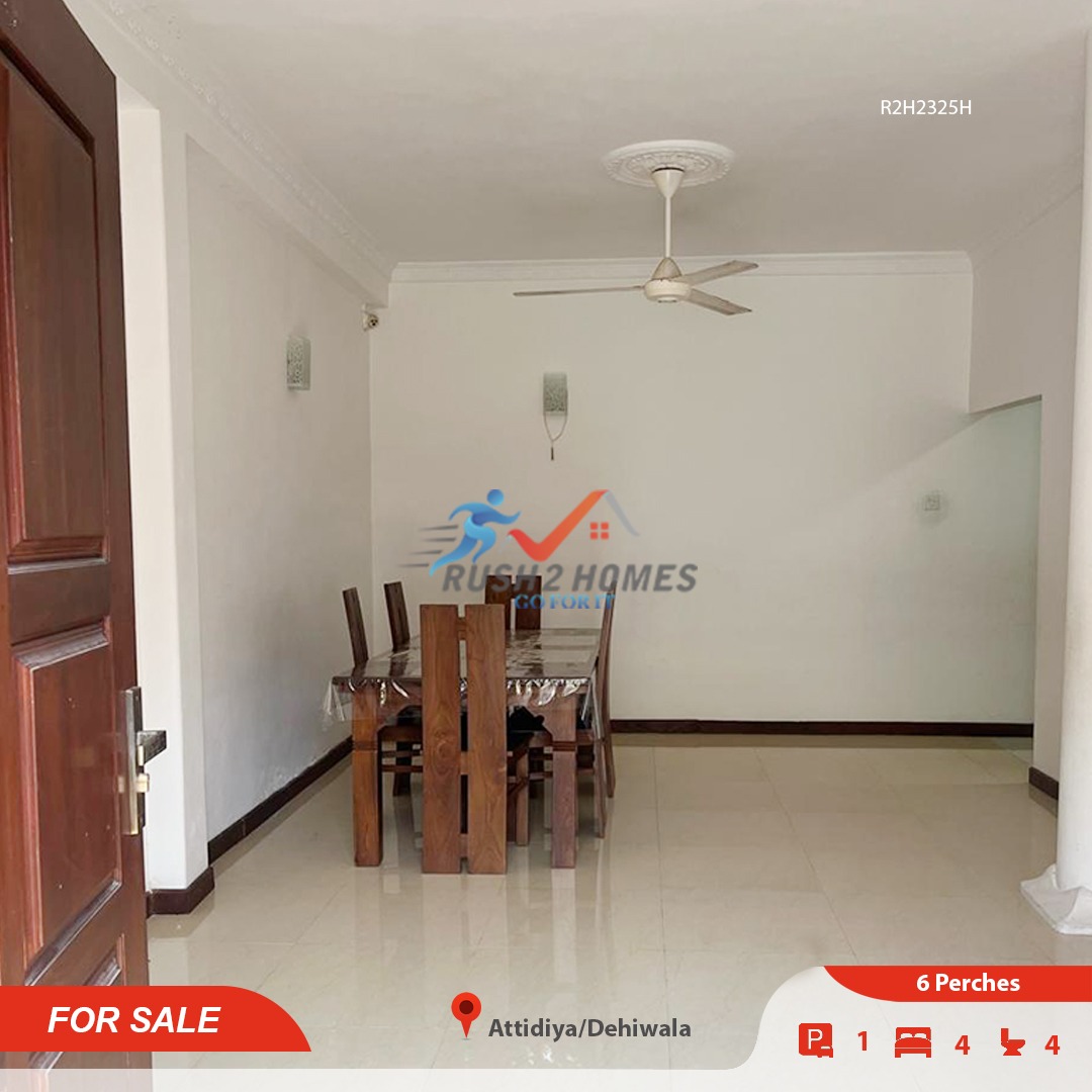 2 Storey House for Sale in Attidiya, Dehiwela